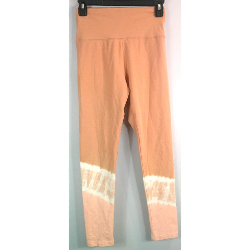 Offline by Aerie Women's OG Medium Short Tan Tie Dye Leggings Hi Rise